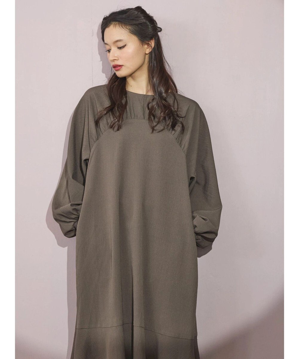 Green Parks ■ＥＳＣＡＲ　ギャザーヨークキリカエワンピース 