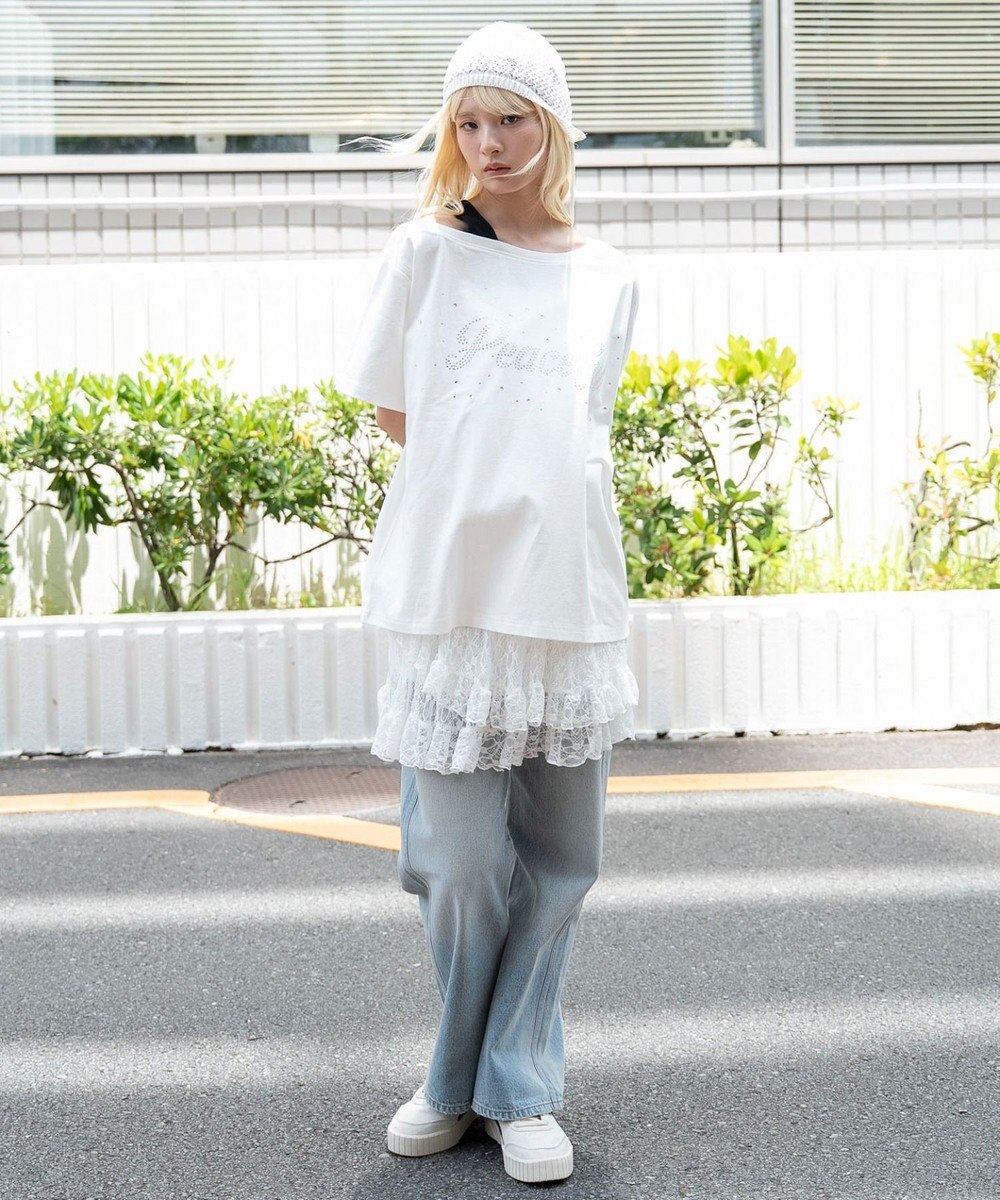 WEGO タンクレイヤードワンショルビッグT 