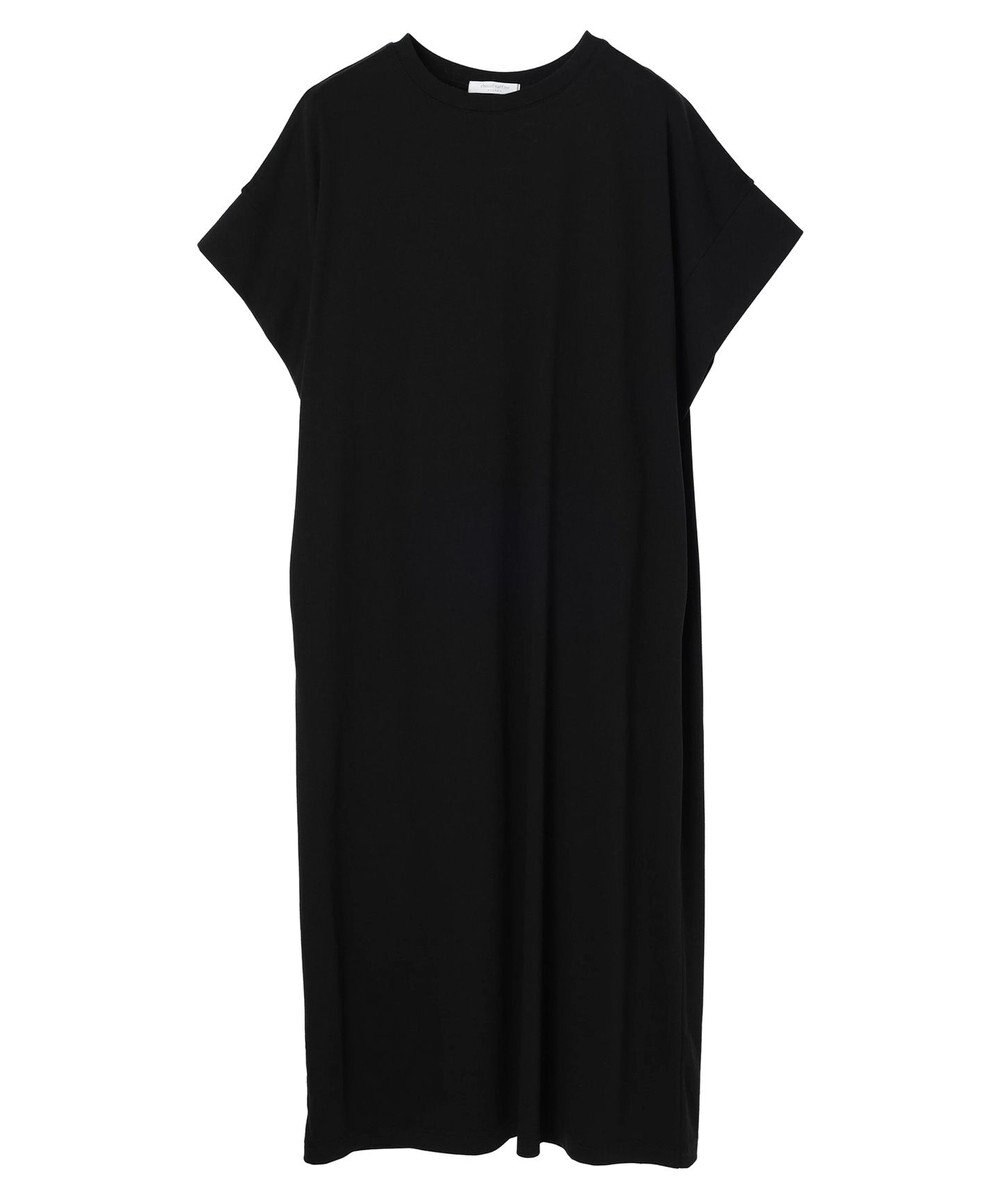 Green Parks 接触冷感　袖切替えカットワンピース 