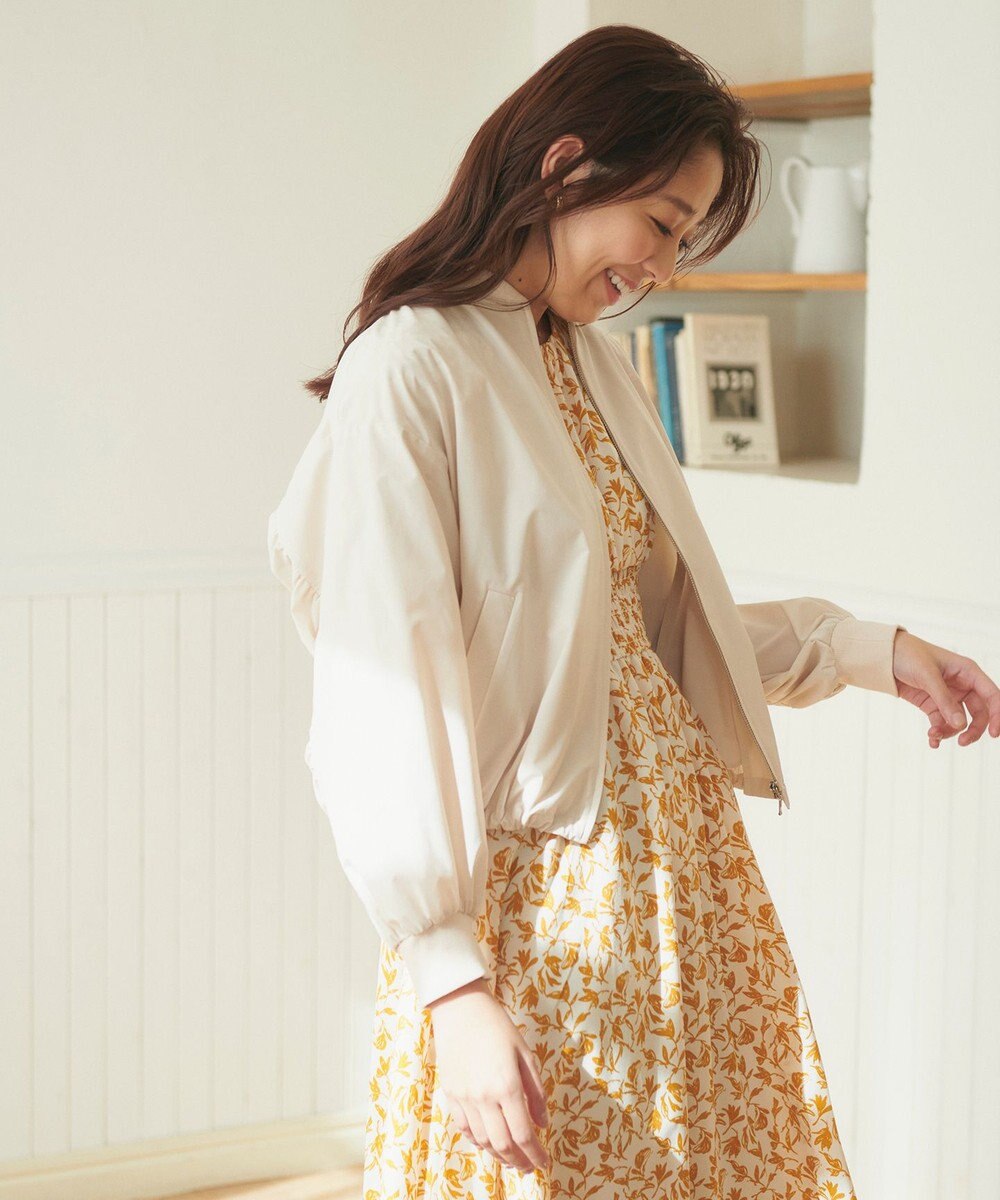 Feroux バックギャザー ブルゾン 