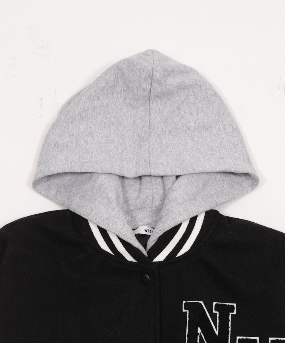 WEGO 2WAYフード付きビッグスタジャン 