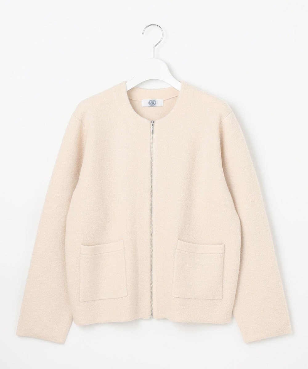 J.PRESS LADIES 【洗える】BOUCLE ニット アウター 