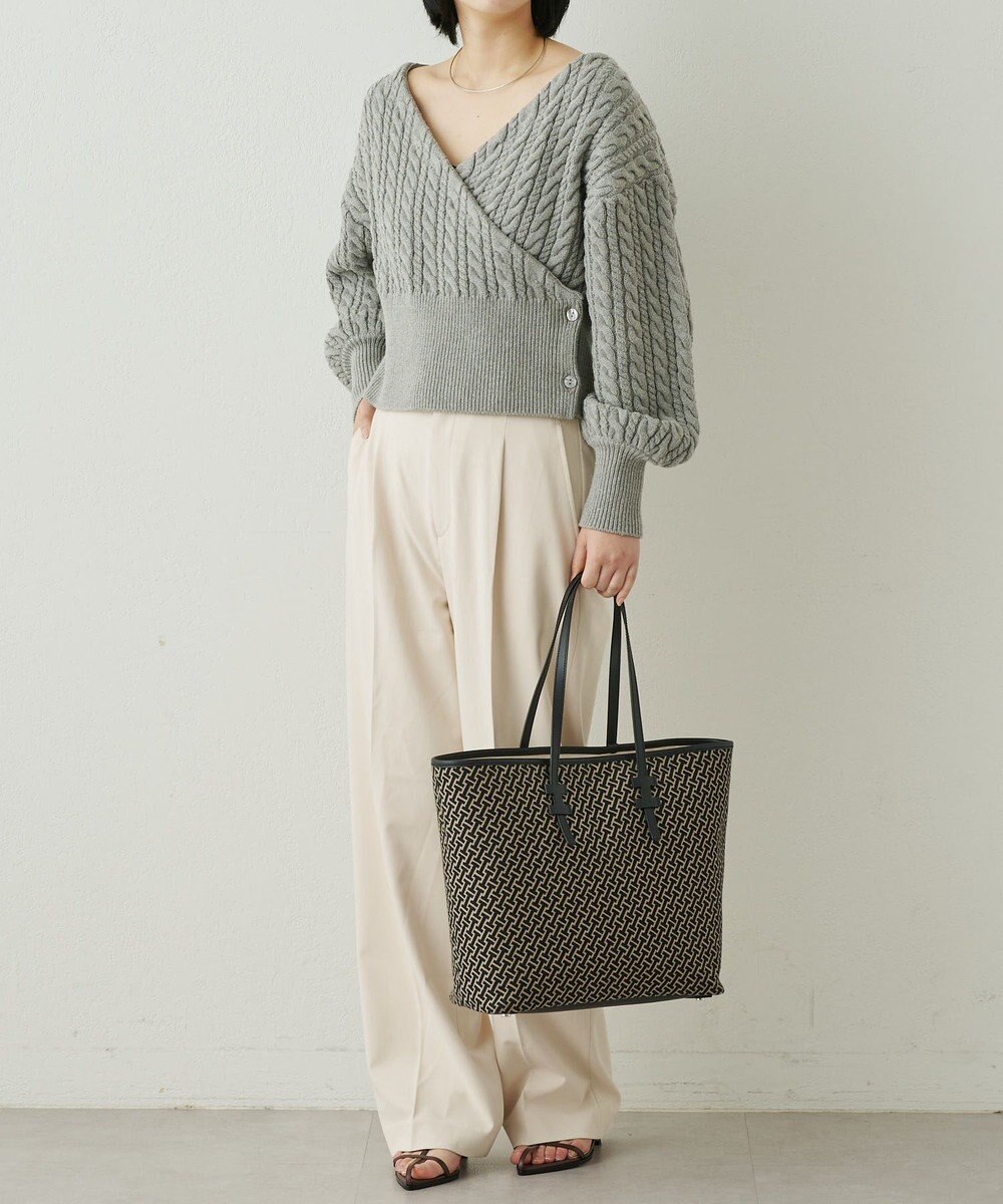 IACUCCI モノグランマ L JACQUARD/RUGA 