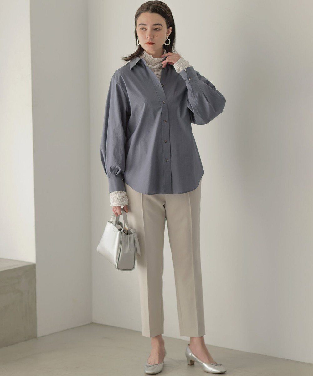 組曲 シュットクロステーパード パンツ 