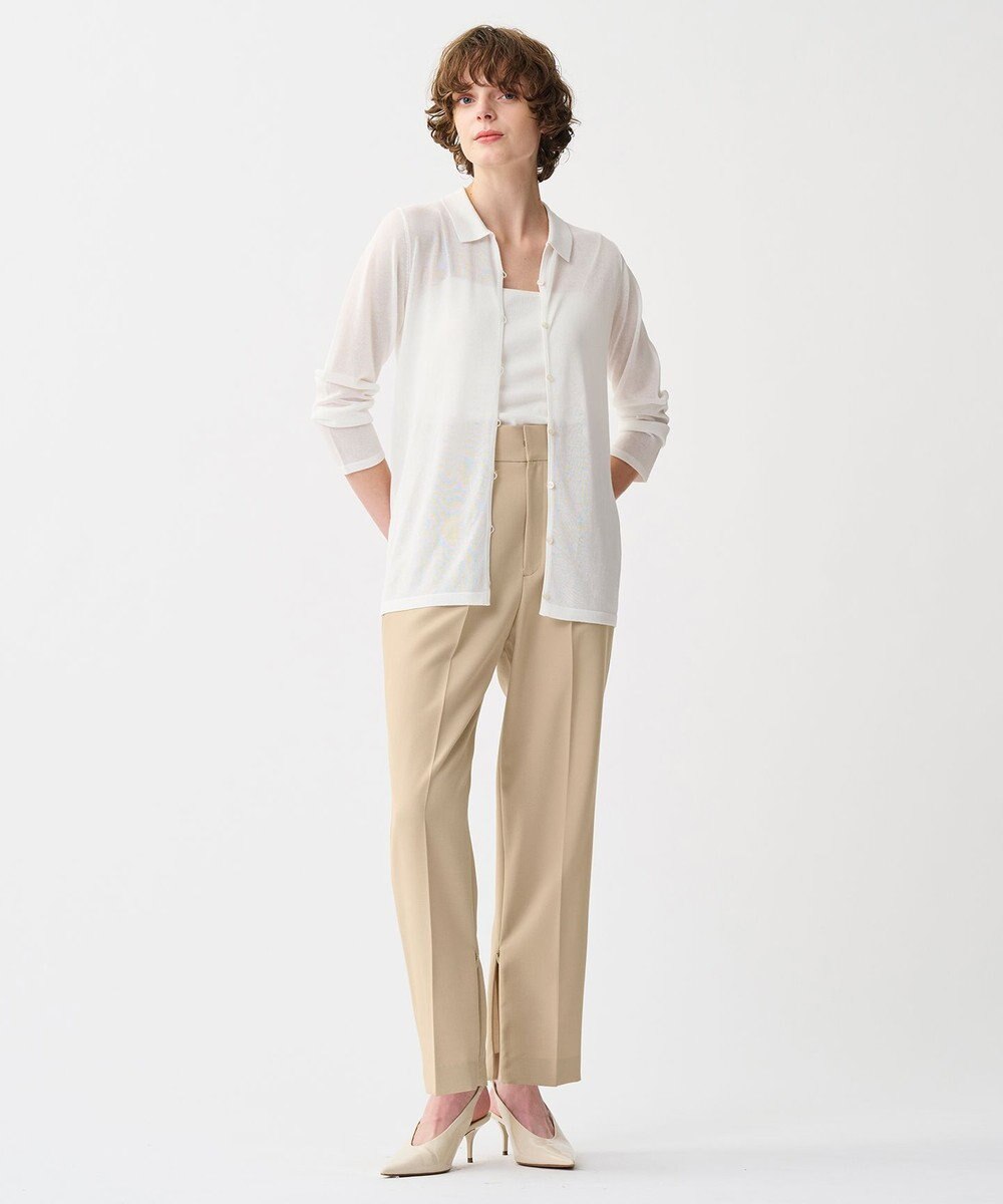 uncrave シアーコットン ポロニット 