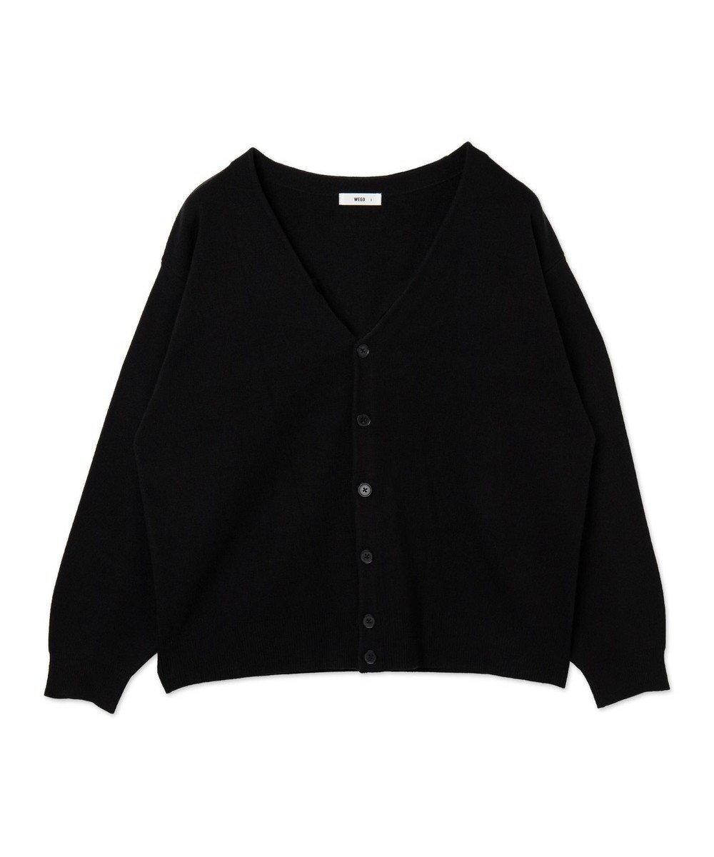 WEGO 【ユニセックス着用ITEM】ミラノリブカーディガン 