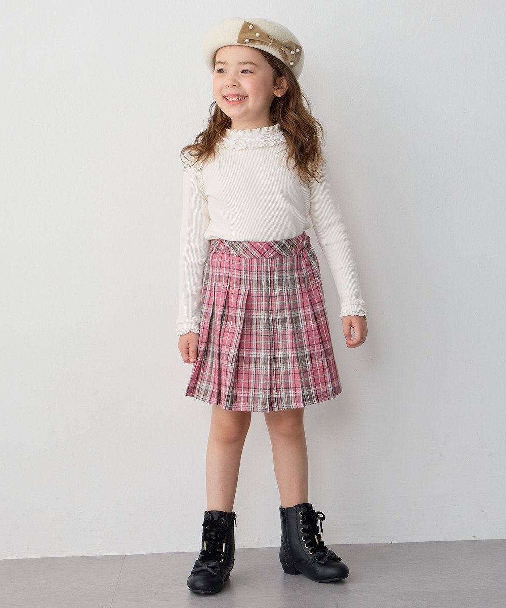 ANY KIDS パールリボンベレー帽 