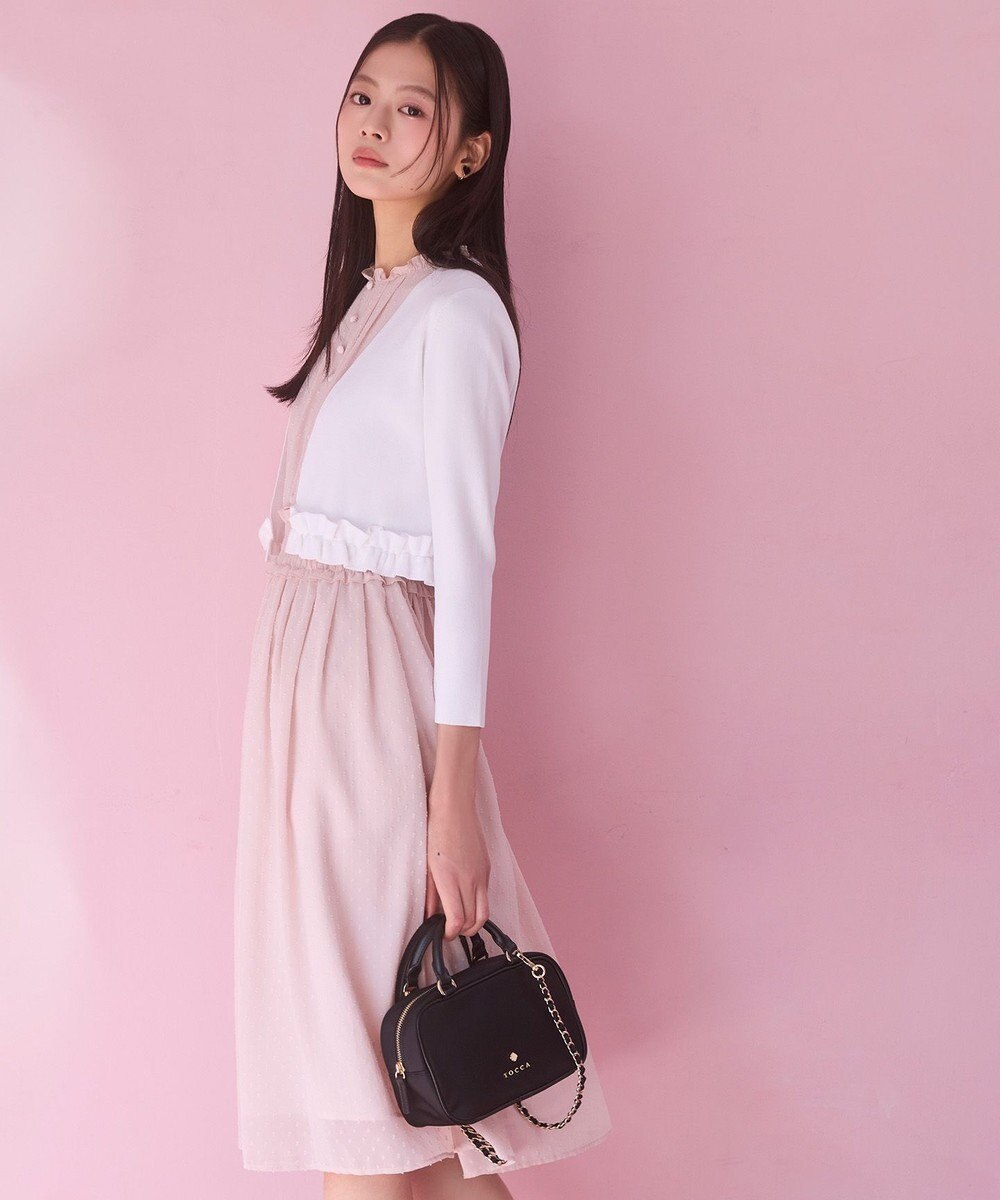 TOCCA 【八木アリサさん着用】WITH CLARISSE 2WAY NYLONBAG ミニボストンバッグ 