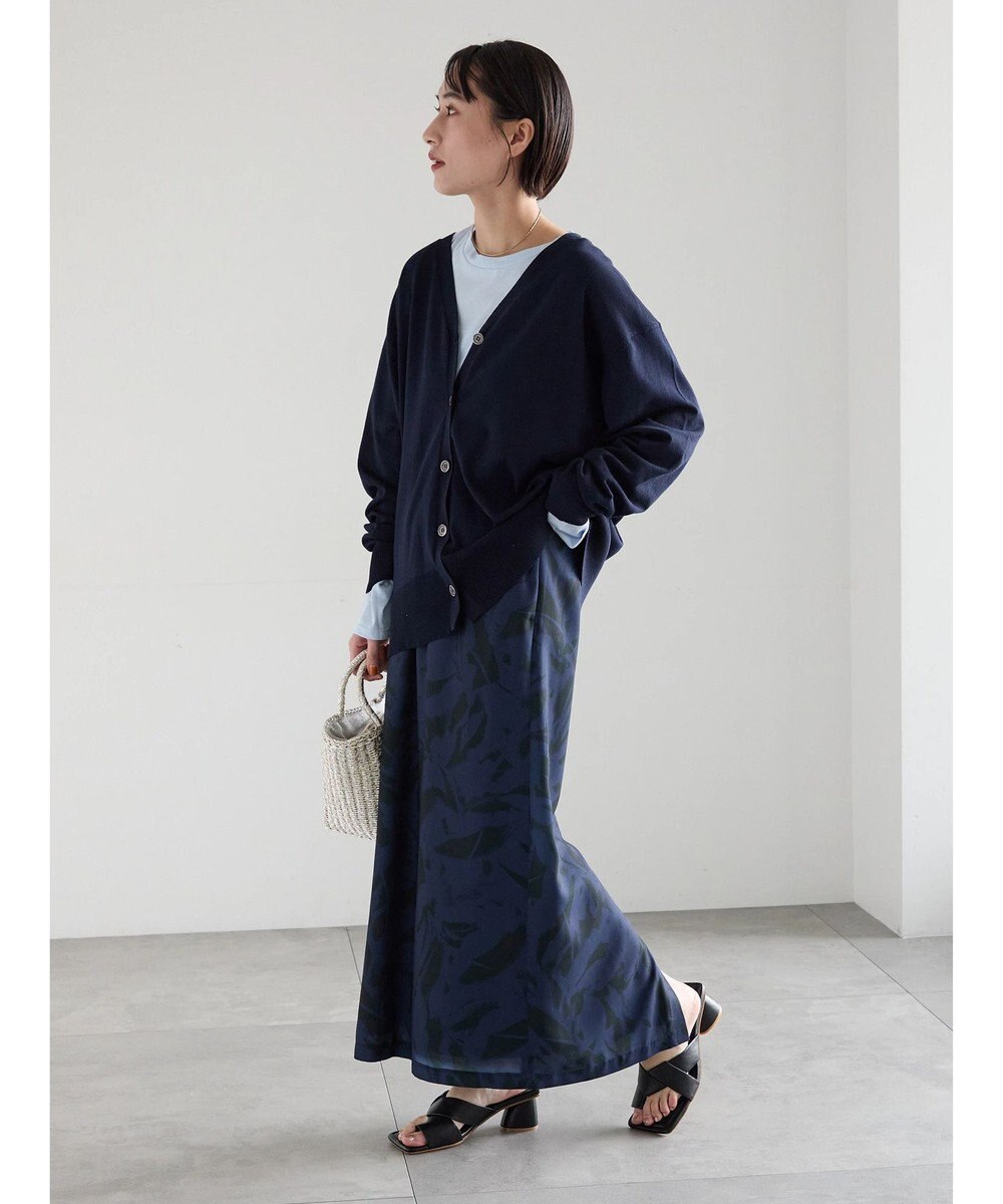 Te chichi 【2026年3月InRed掲載波瑠さん着用】ペイントパターンナロースカート 