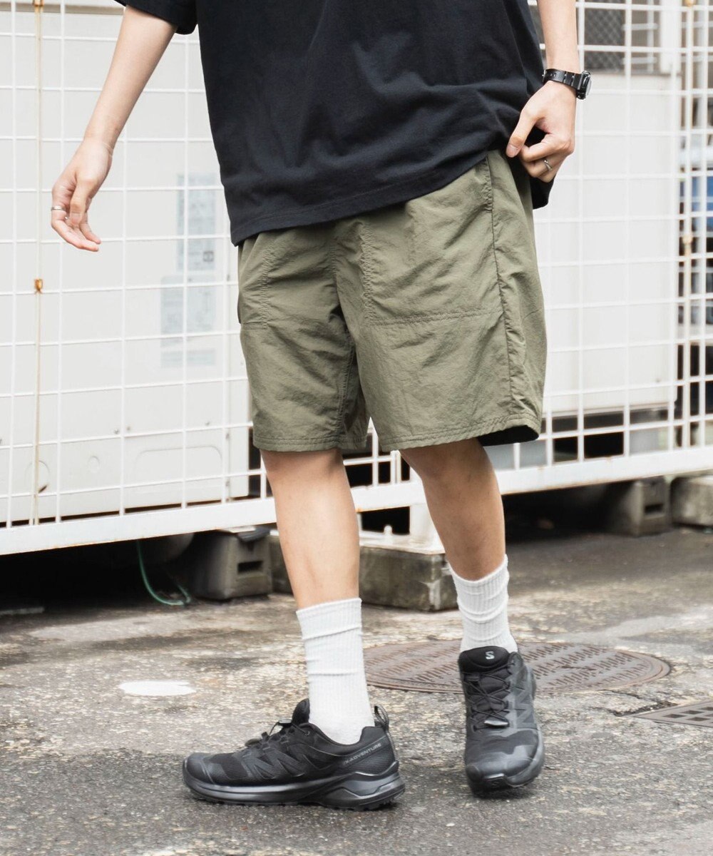 WEGO 【速乾/ウエストゴム/SMLサイズ】ナイロンイージーショーツ 