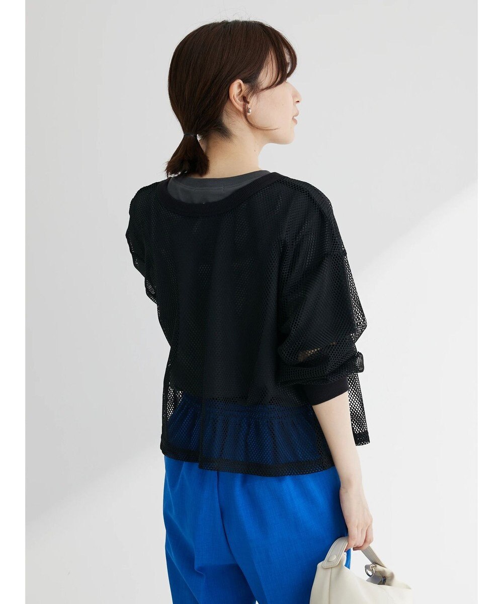 Green Parks ・ＥＬＥＮＣＡＲＥ　ＤＵＥ　２ｗａｙメッシュカーディガン 