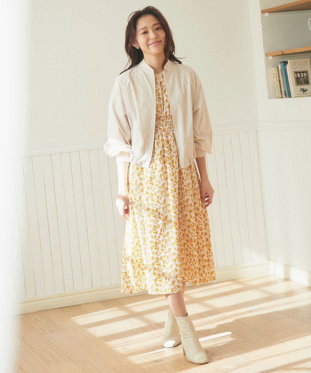 Feroux バックギャザー ブルゾン 