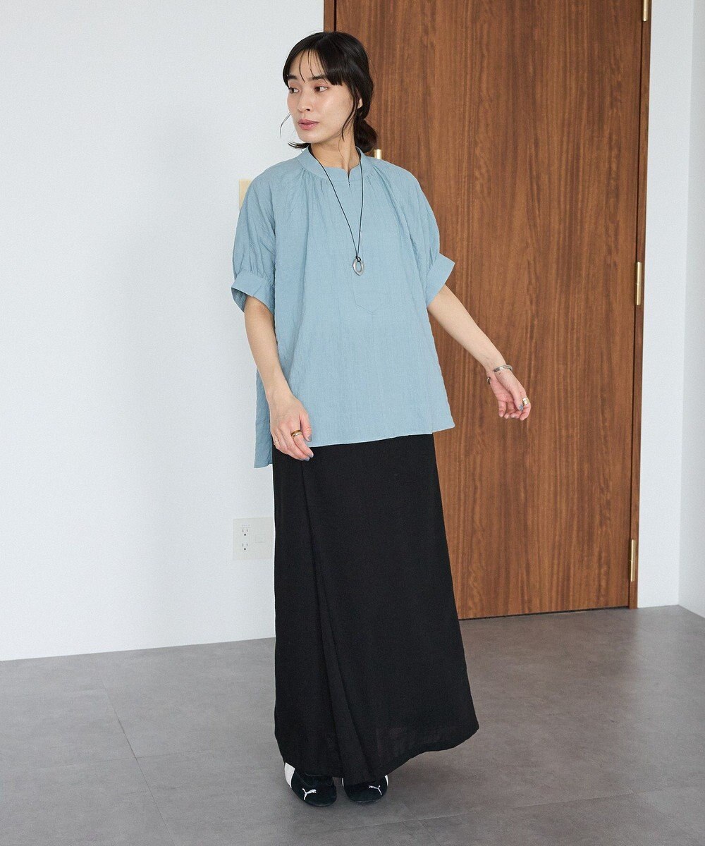 CRAFT STANDARD BOUTIQUE ナチュラルワッシャーブラウス【WEB限定カラー有り】 