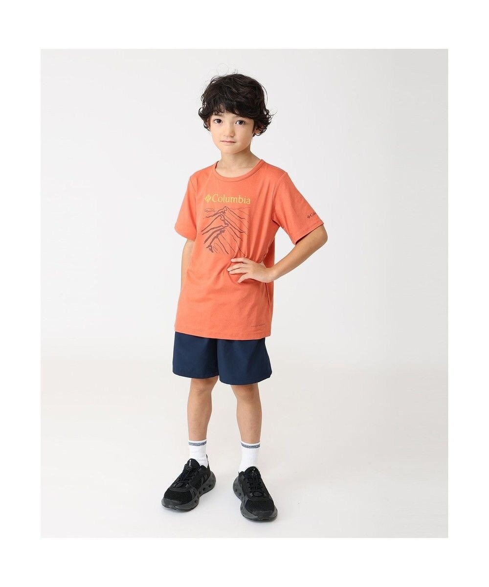 Columbia Columbia/ 【KIDS】テックトレイルショートスリーブグラフィックシャツ /コロンビア 