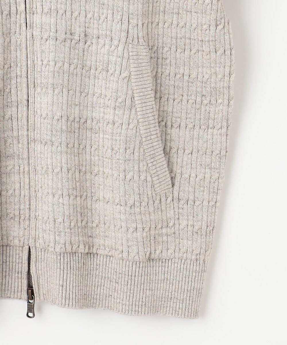 JOSEPH ABBOUD 【キングサイズ・オリジナルオーガニックコットン使用】JOE COTTONニット パーカー 