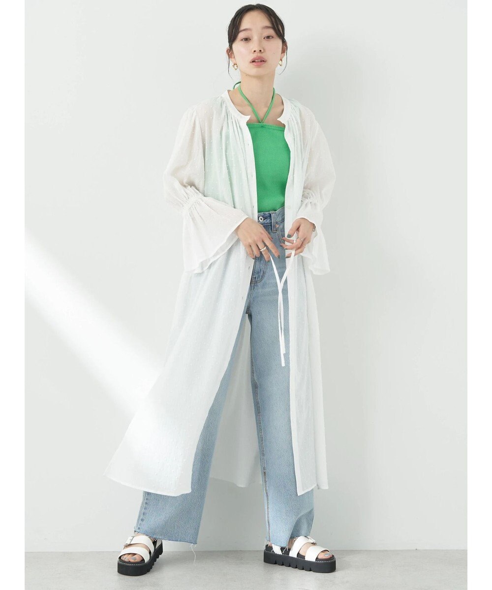 earth music&ecology ドットドビーワンピース 