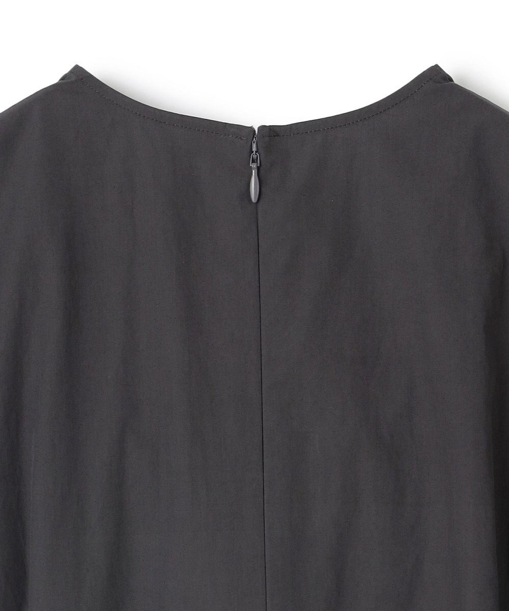 BEIGE， 【洗える・GISELe 6月号掲載】MALLOW / バックリボンコットンノースリーブブラウス 