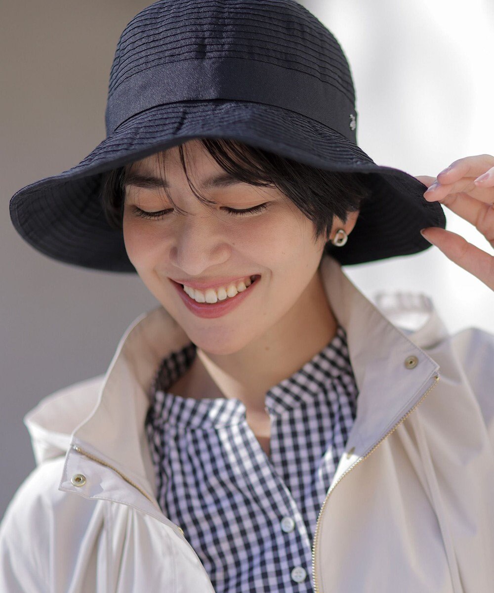 J.PRESS LADIES 【WEB限定カラーあり・洗える・UVカット・畳める】ブレード ハット 