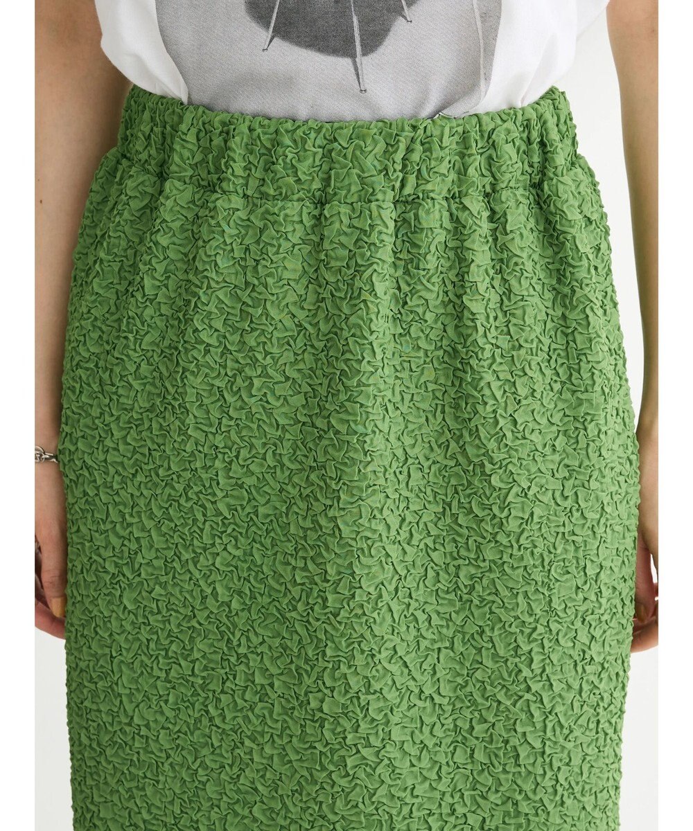 Green Parks BEST PRICE フクレジャガードIラインスカート 