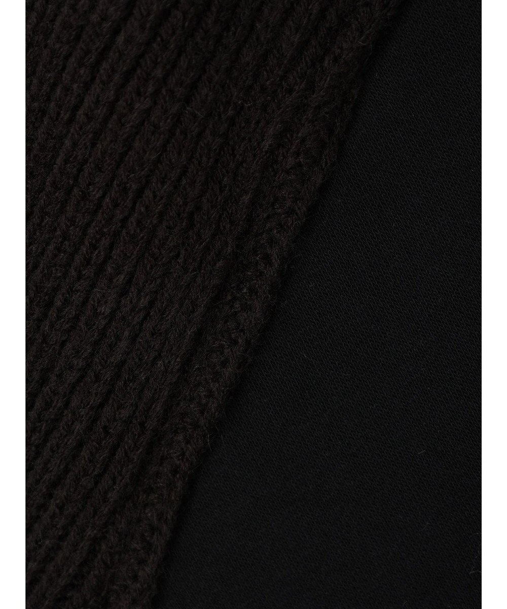 CRAFT STANDARD BOUTIQUE 片畔ニットドッキングチュニック 