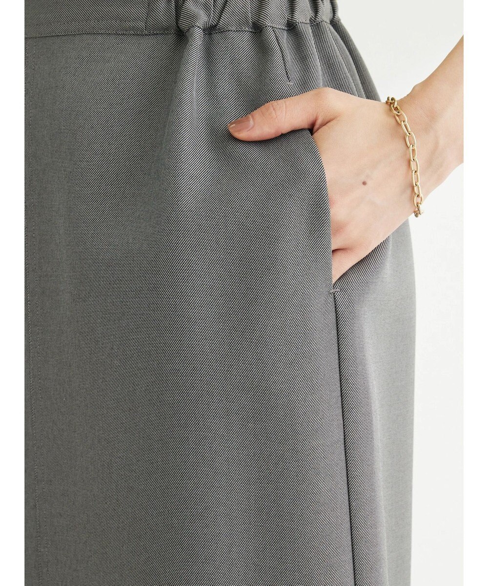 Green Parks 麻調Ｉラインスカート 