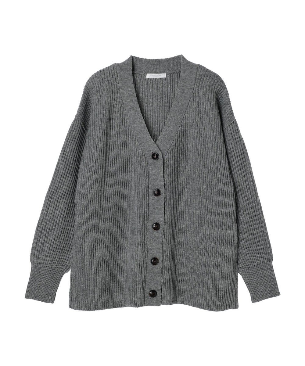 Green Parks 洗える　Ｖネックニットカーディガン 