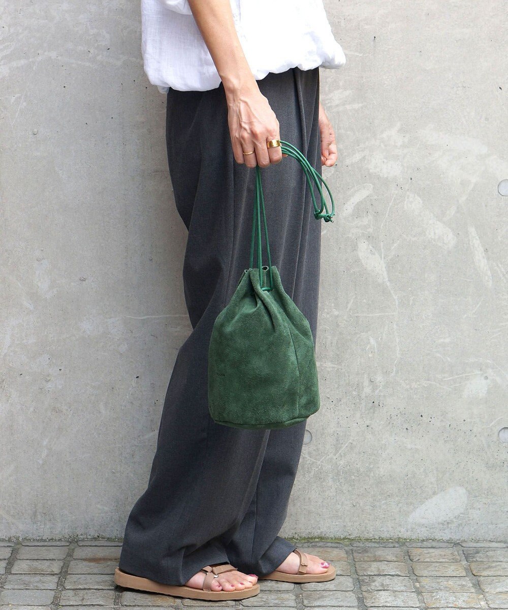 FOLNA RD ベロア巾着ショルダー 