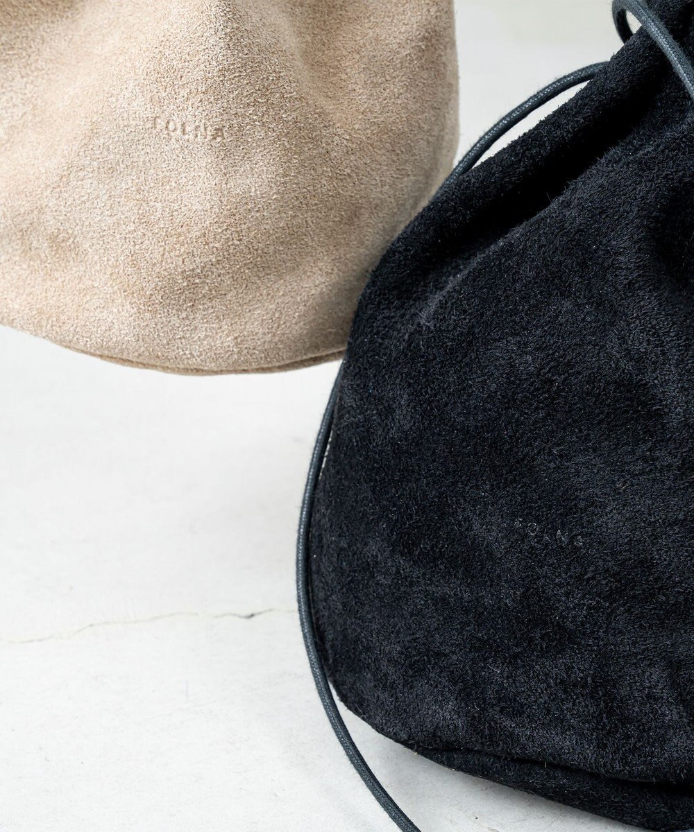 FOLNA RD ベロア巾着ショルダー 