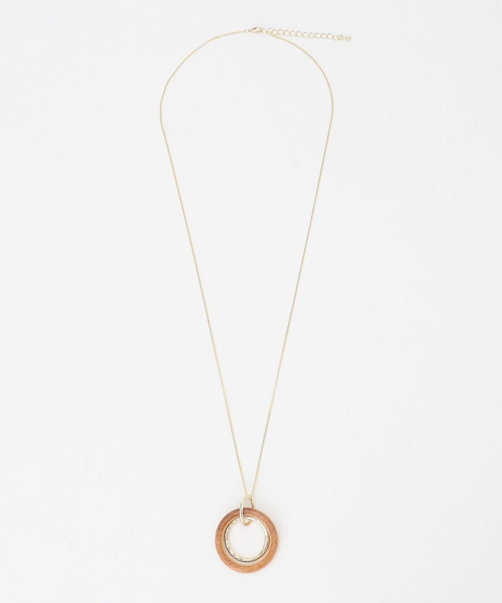 ANY ダブルリングネックレス 