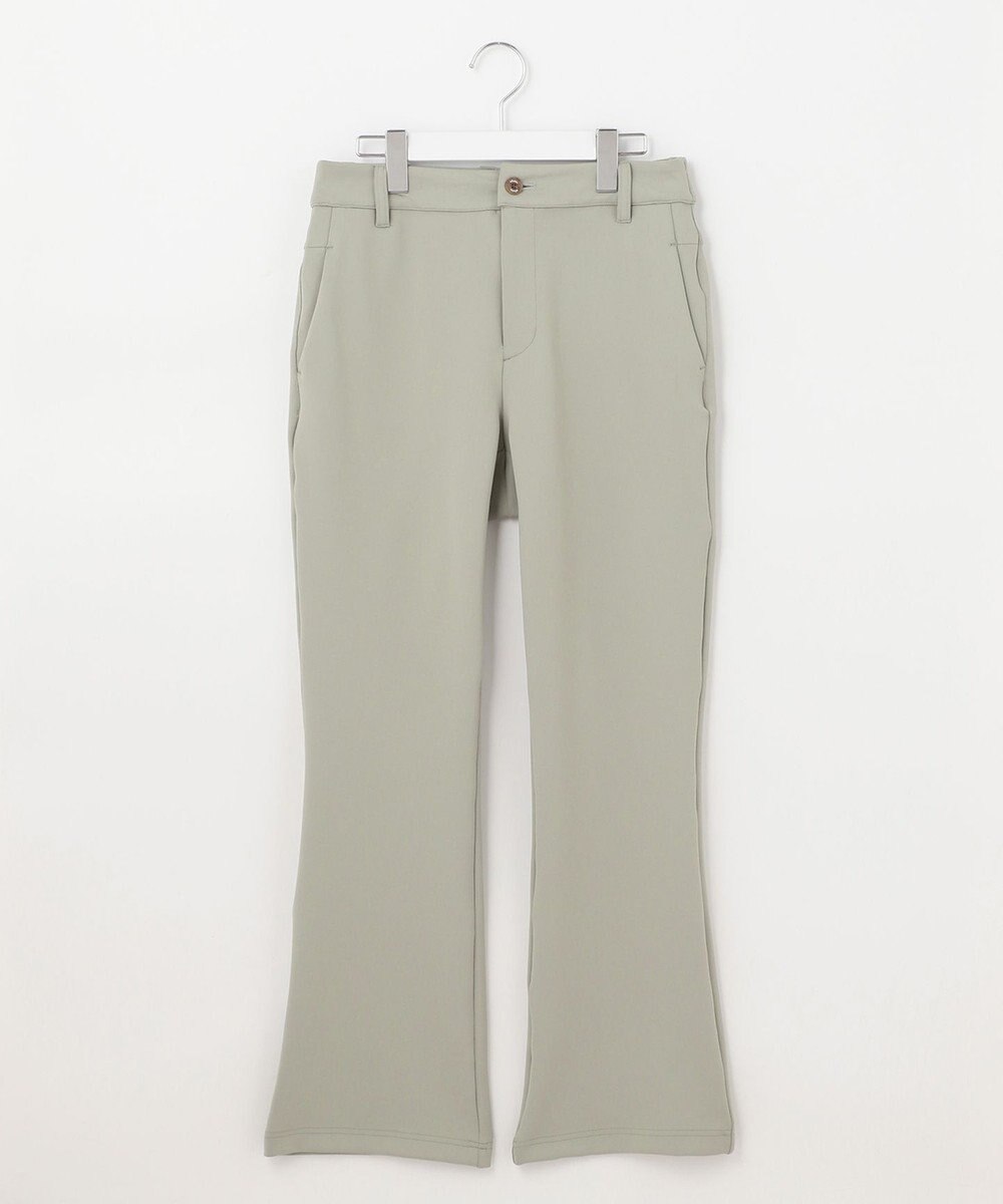 23区GOLF 【WOMEN】【23Fondation/WEB&一部店舗限定】ソフトダンボールニット フレアパンツ 