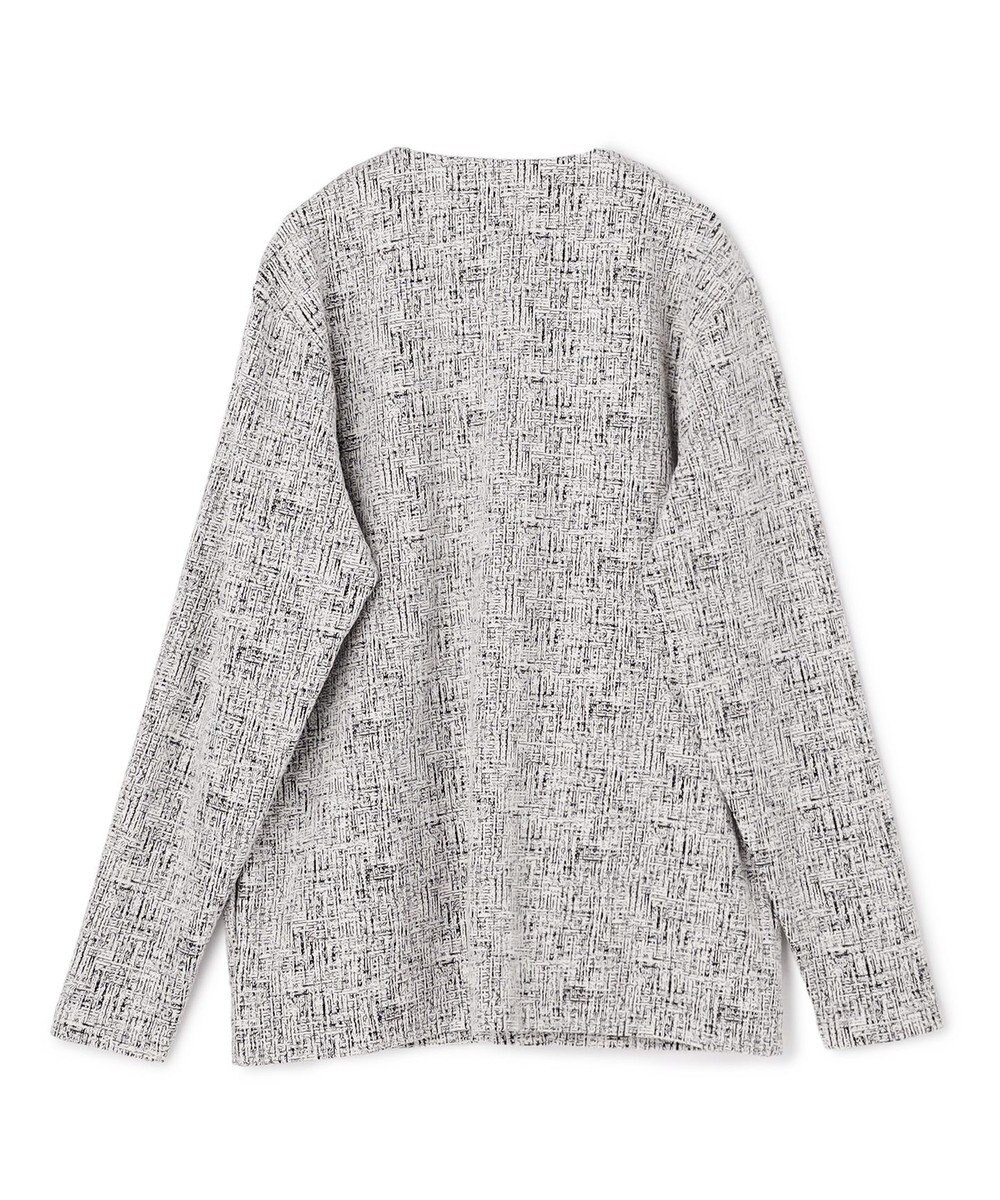 JOSEPH HOMME 【イージーケア】パフィーチェックジャージー　カーディガン 