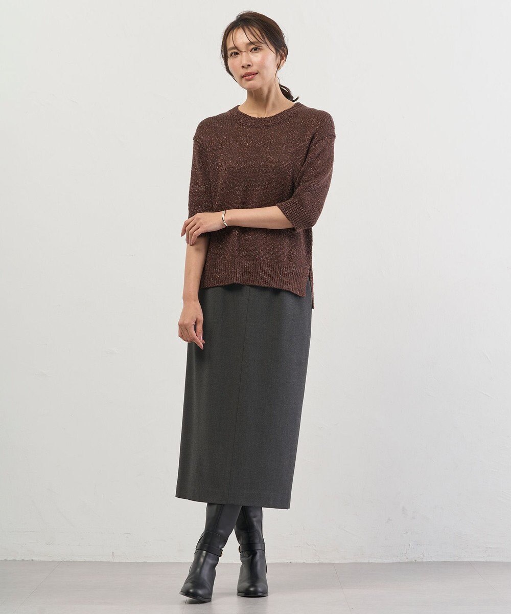 J.PRESS LADIES STARFALL ラメ ニット 