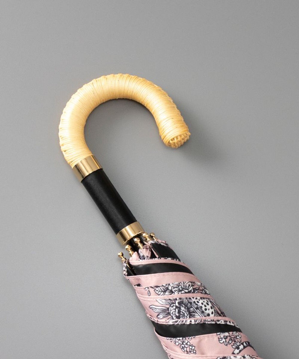 AURORA Beaurance ビューランス プリント柄 晴雨兼用傘 (トップフラット折傘) 