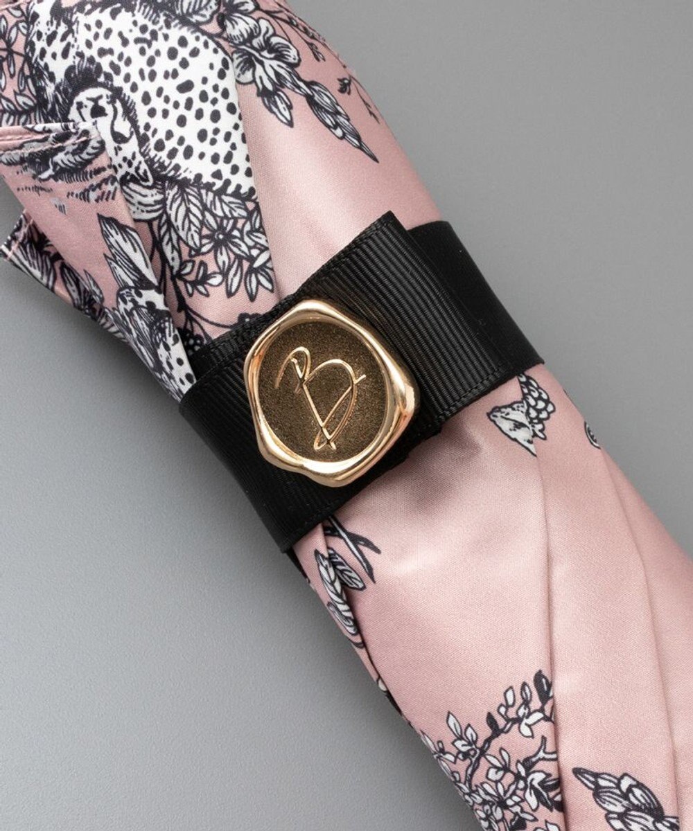 AURORA Beaurance ビューランス プリント柄 晴雨兼用傘 (トップフラット折傘) 