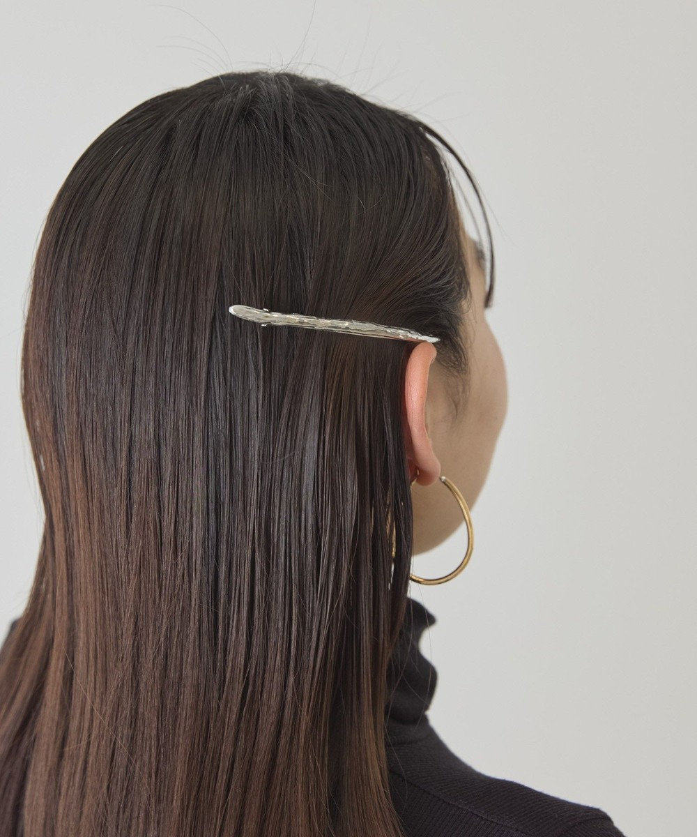 AMERICAN HOLIC ニュアンスメタルラインバレッタ 