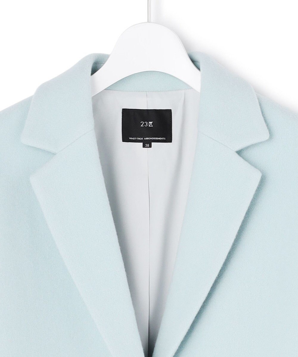 23区 【WEB&一部店舗限定】ウールモッサ チェスターコート 