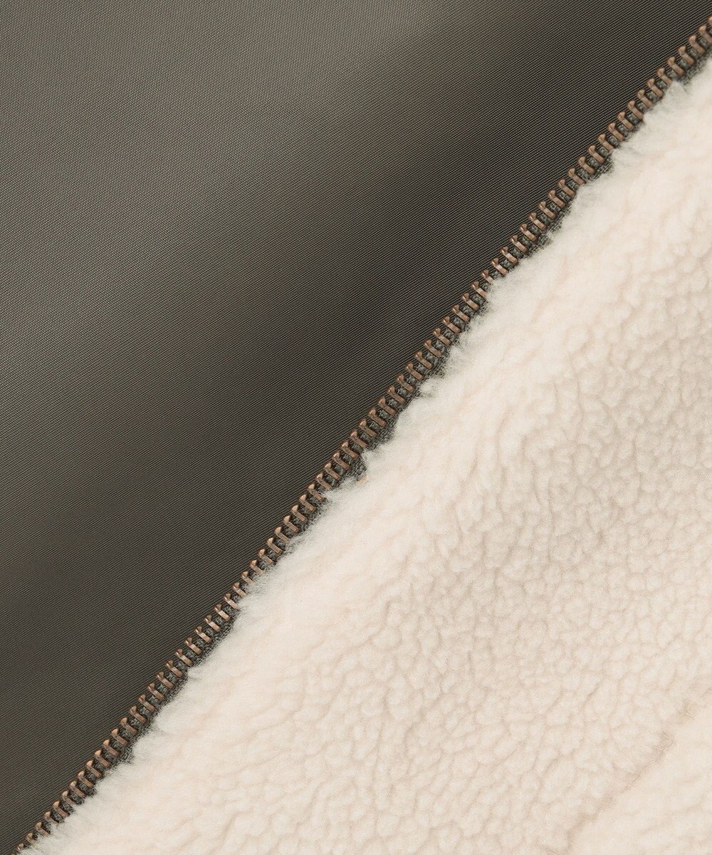 23区 S 【SLOW/一部店舗限定】リバーシブルボアコンビ ベスト 