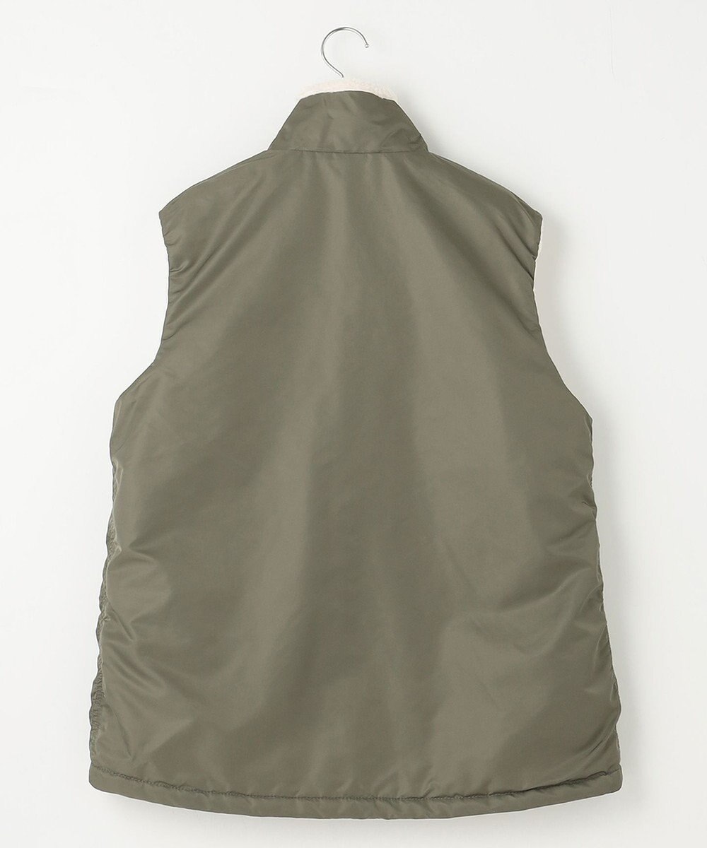 23区 S 【SLOW/一部店舗限定】リバーシブルボアコンビ ベスト 