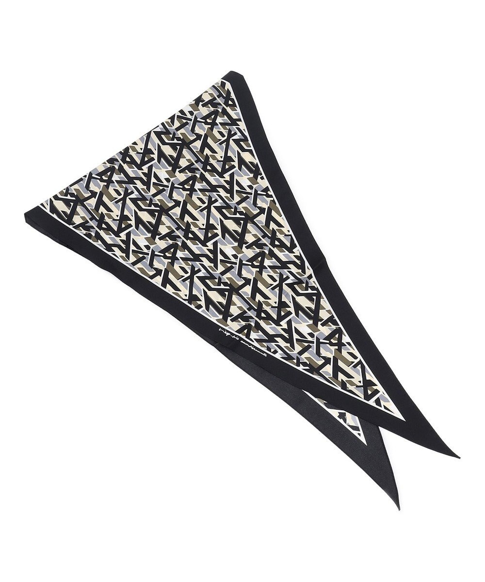 23区 Ratti アブストラクトプリント スカーフ 