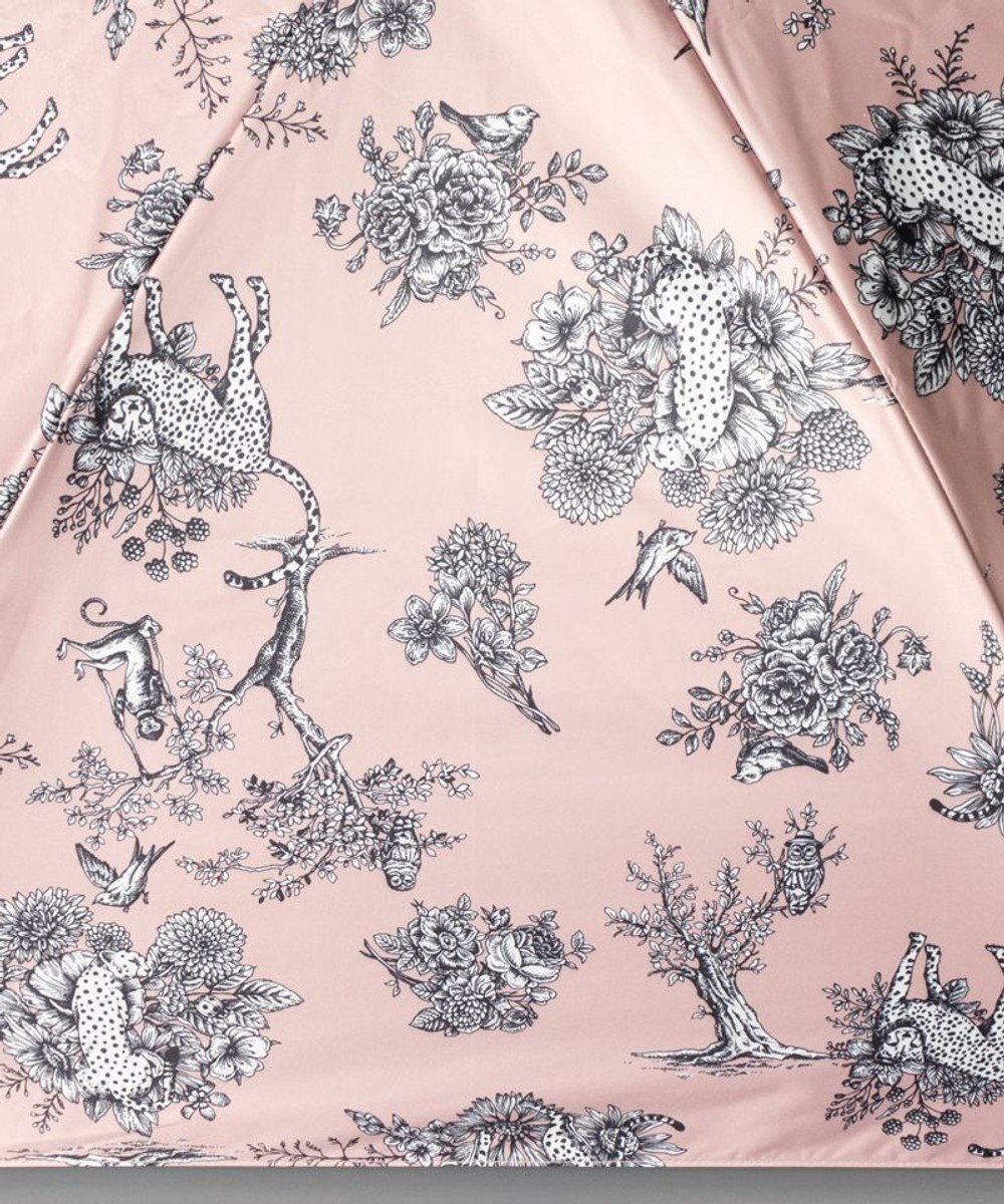 AURORA Beaurance ビューランス プリント柄 晴雨兼用傘 (トップフラット折傘) 