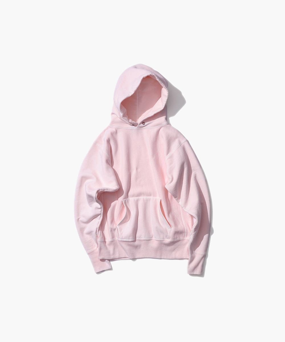 ATON NATURAL DYED URAKE | フーディー - UNISEX PINK