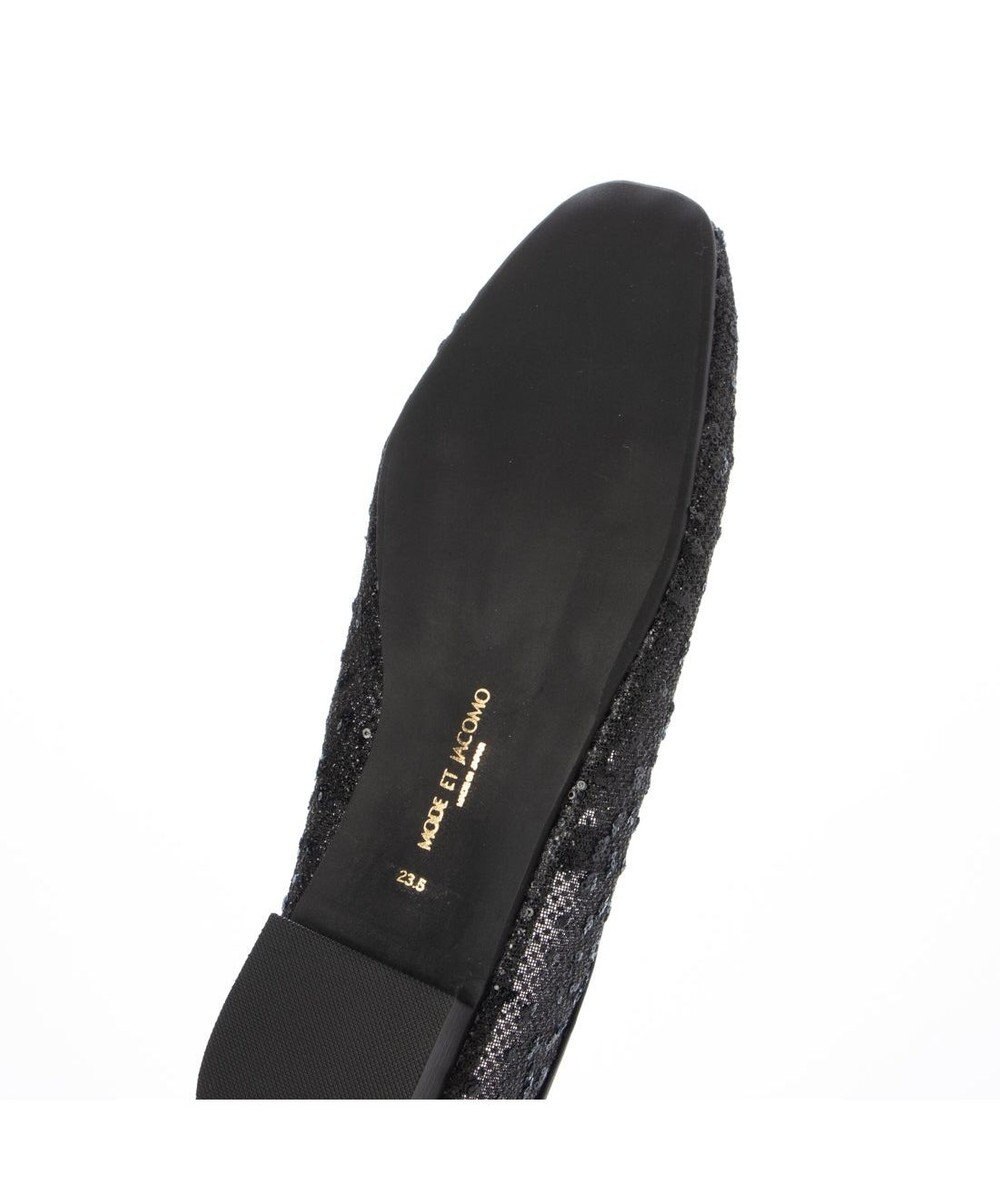 MODE ET JACOMO <MODE ET JACOMO>ストラップチュールフラットパンプス 