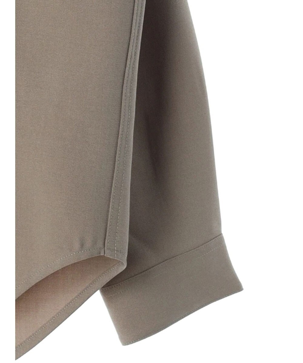 CRAFT STANDARD BOUTIQUE ポリエステルツイルポケッタブルシャツ 