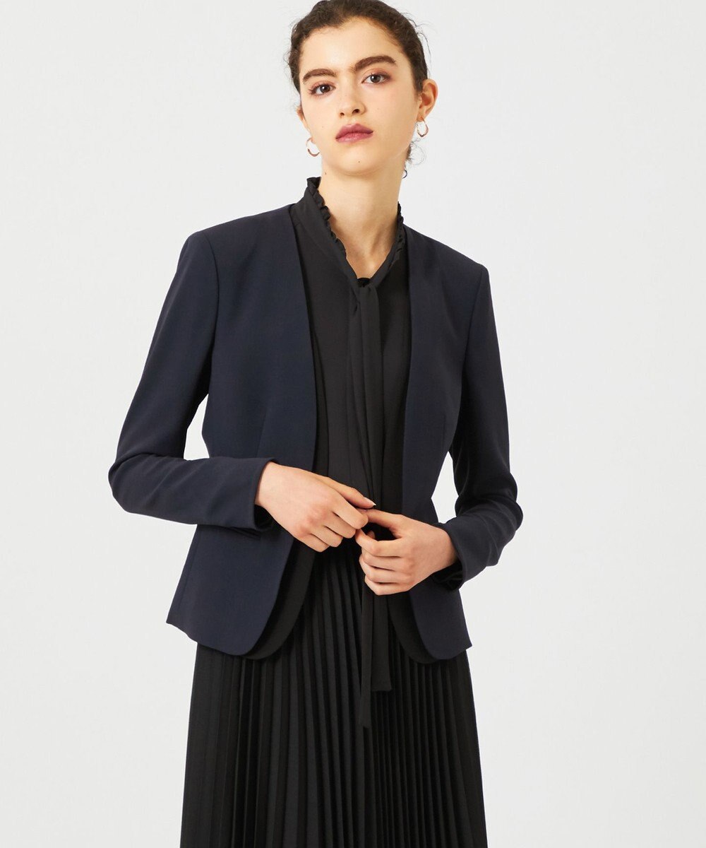 BEIGE， 【L-size】EVA / ボウタイロングスリーブ ブラウス 