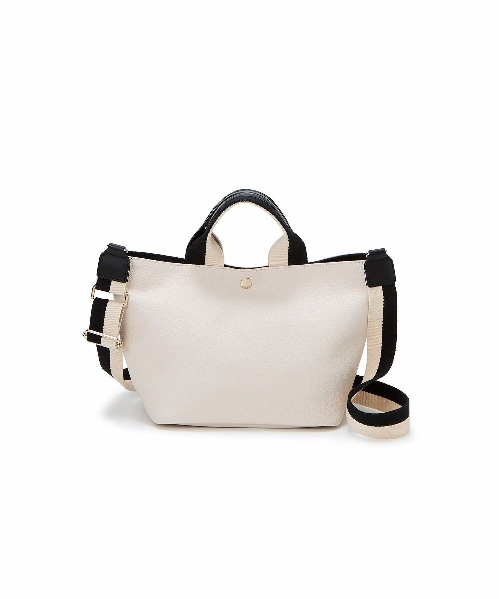 TOPKAPI 【Breath TOPKAPI】SCOTCH GRAIN スコッチグレイン プレーン 2トーンテープ ハンドル トートバッグ S 