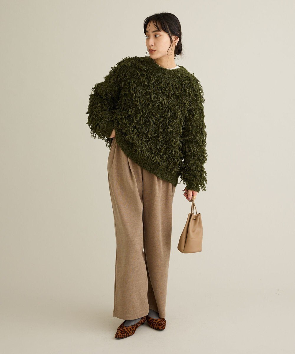 CRAFT STANDARD BOUTIQUE ループ編みニットプルオーバー 