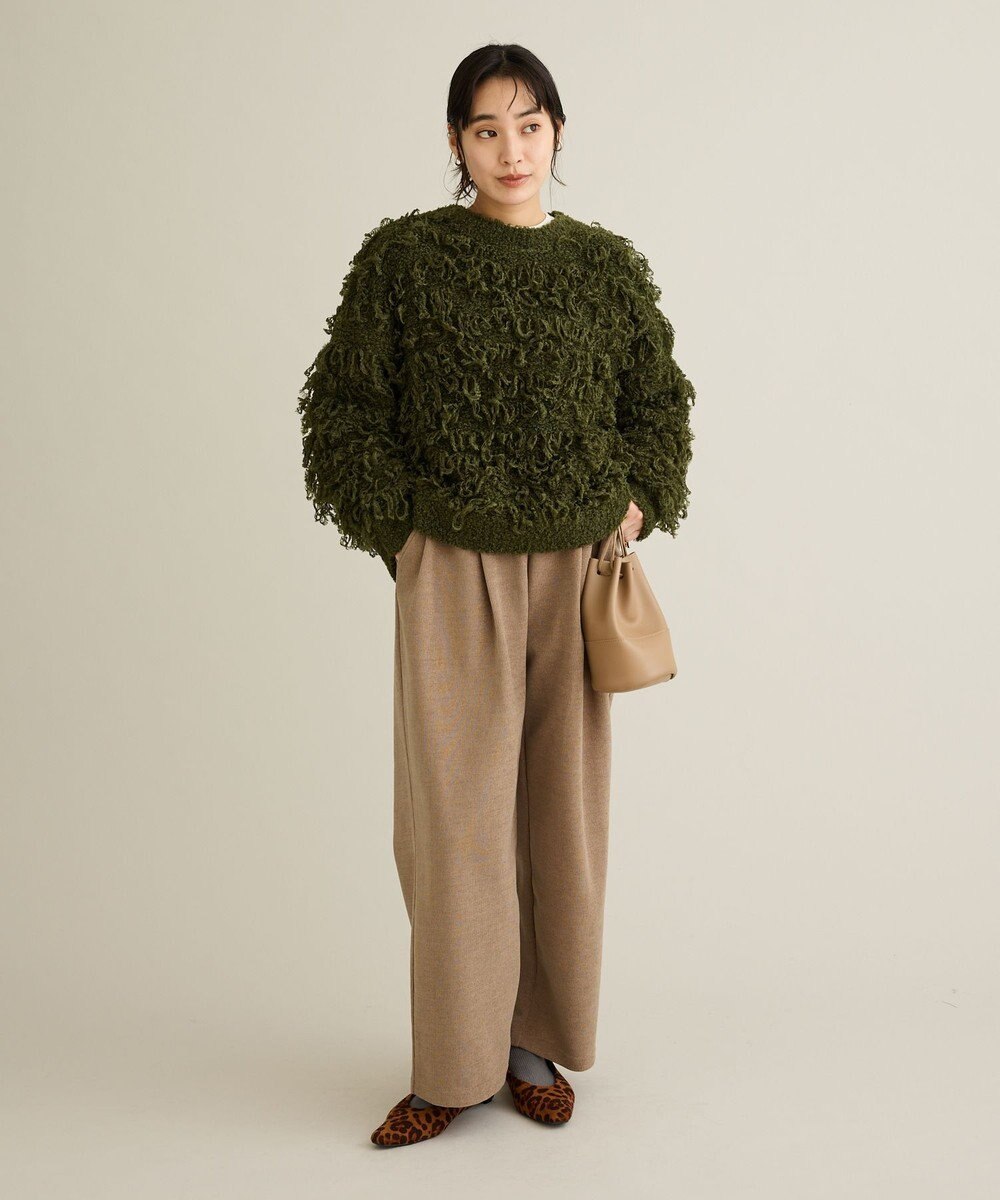 CRAFT STANDARD BOUTIQUE ループ編みニットプルオーバー 