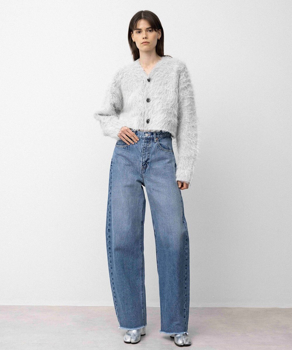 NAVE 【Nave】モヘアシャギー ショートカーディガン 