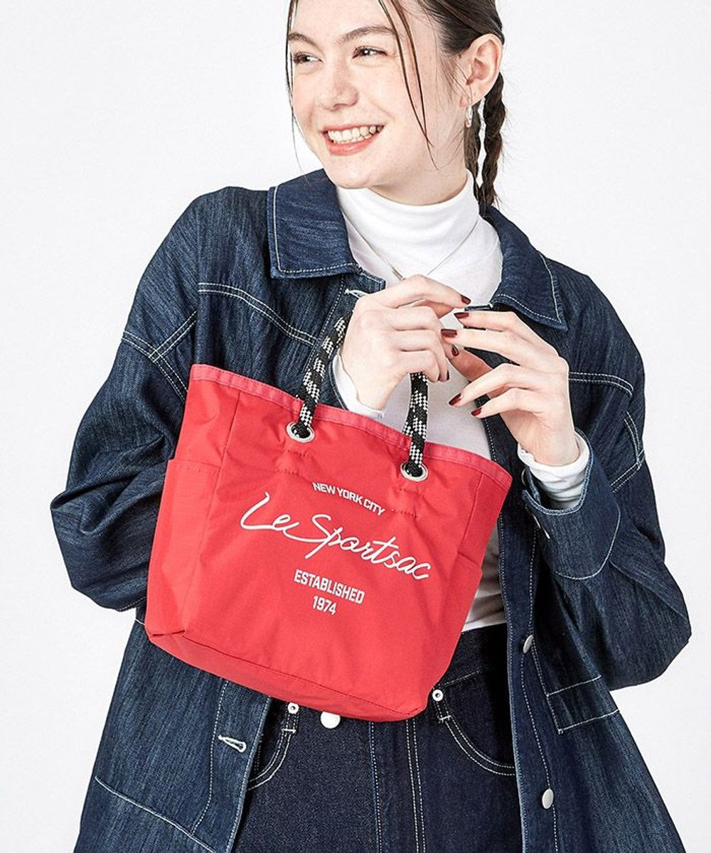 LeSportsac MEDIUM 2 WAY TOTE/２ウェイロージーレッドスクリプト ２ウェイロージーレッドスクリプト