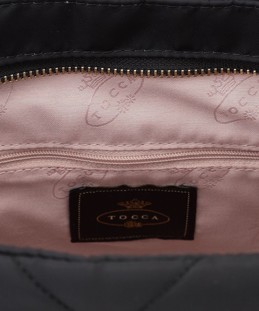 TOCCA 【撥水・A4サイズ対応】TRACE PAVE QUILT TOTE キルトバッグ 